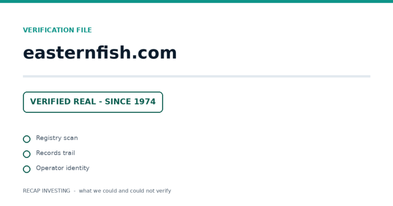 Easternfish.com: Verification File - The 2014 Marubeni Answer